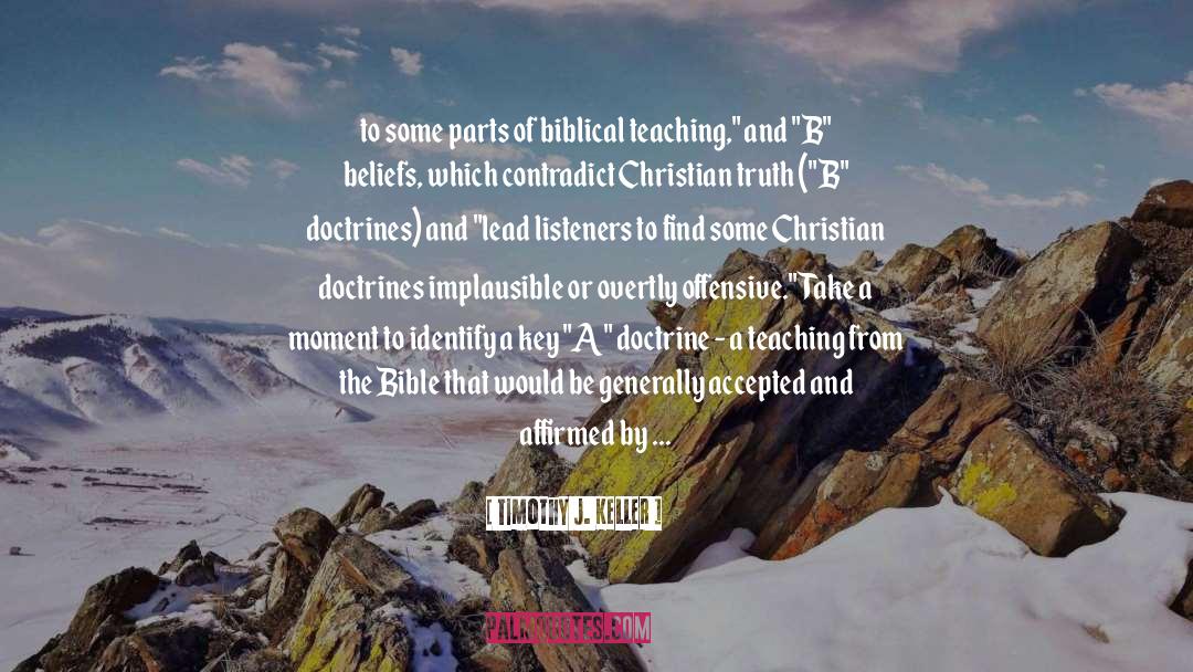 Biblical Allusion quotes by Timothy J. Keller