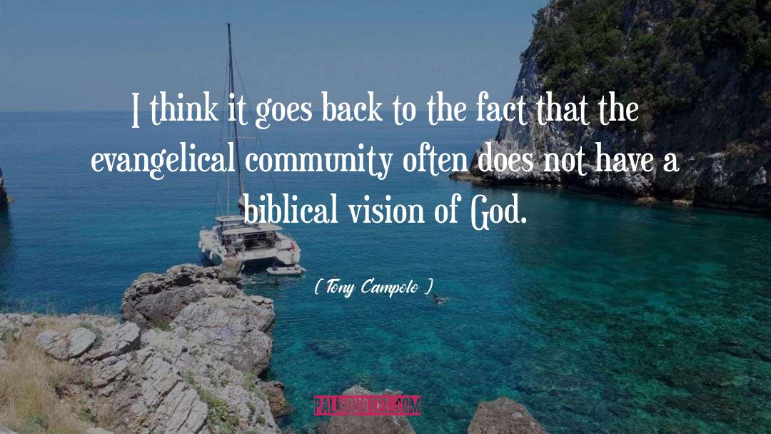 Biblical Archaeology quotes by Tony Campolo