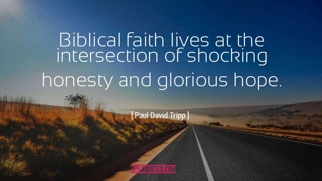 Biblical Faith quotes by Paul David Tripp