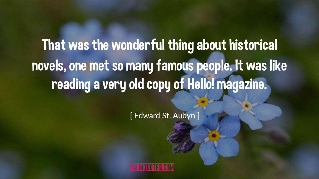 Biblical Fiction quotes by Edward St. Aubyn