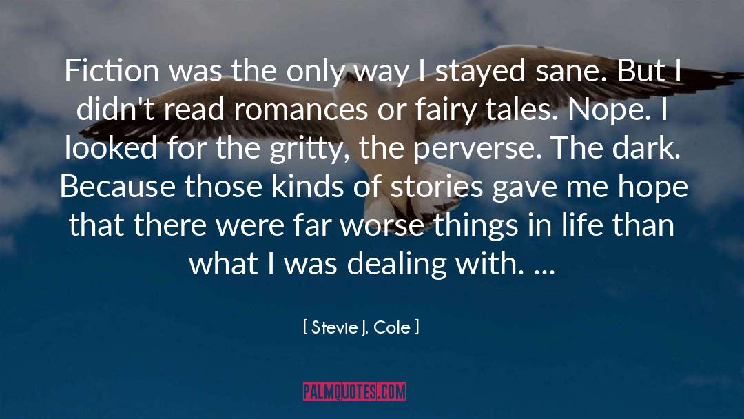 Biblical Fiction quotes by Stevie J. Cole