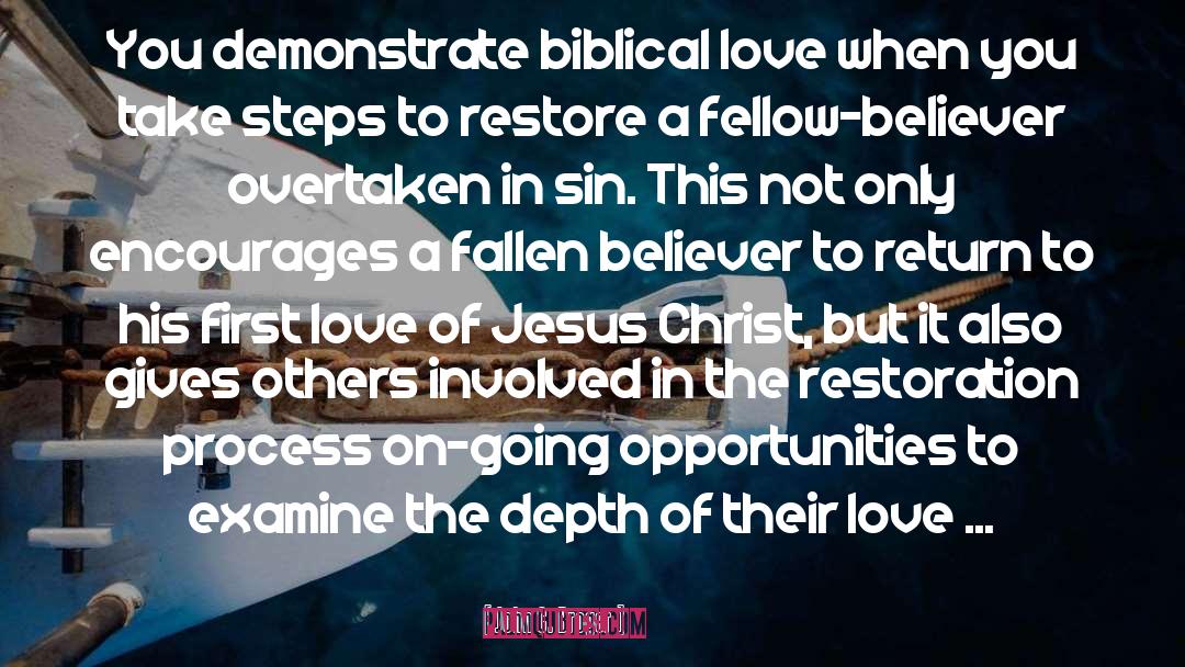 Biblical Love quotes by John C. Broger