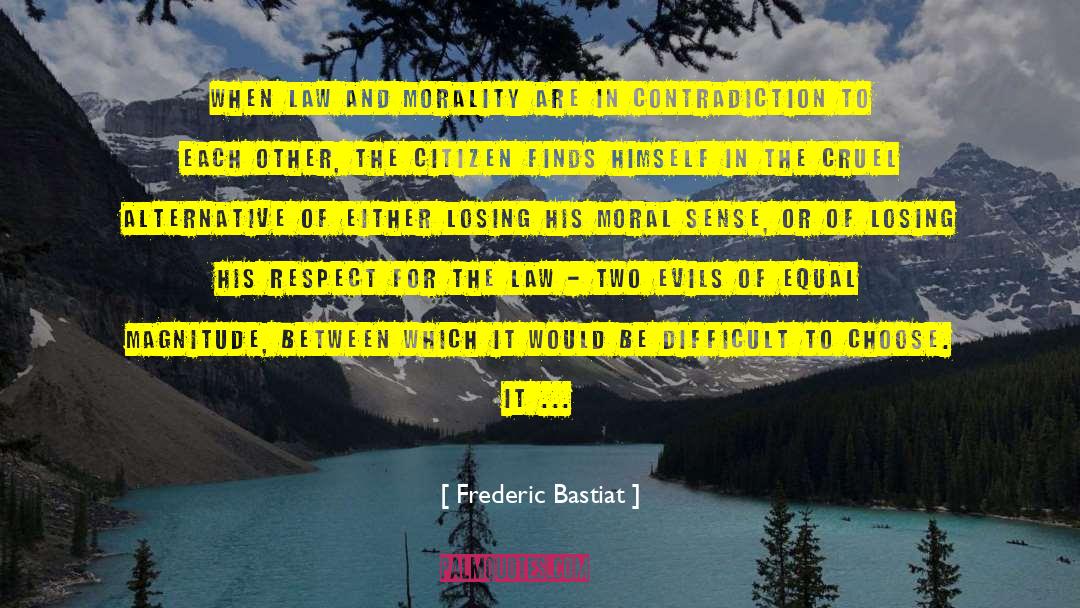 Biblical Morality quotes by Frederic Bastiat