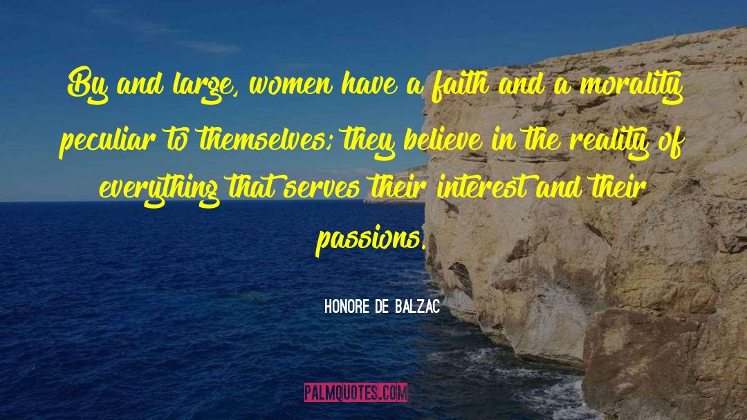 Biblical Morality quotes by Honore De Balzac