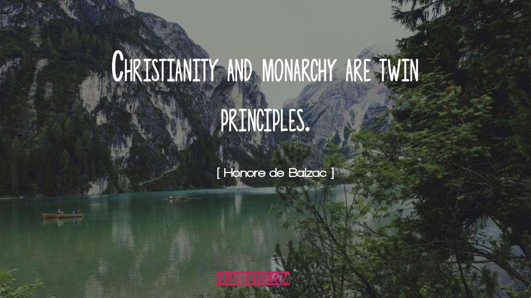 Biblical Principles quotes by Honore De Balzac