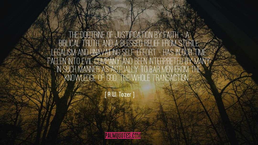 Biblical quotes by A.W. Tozer