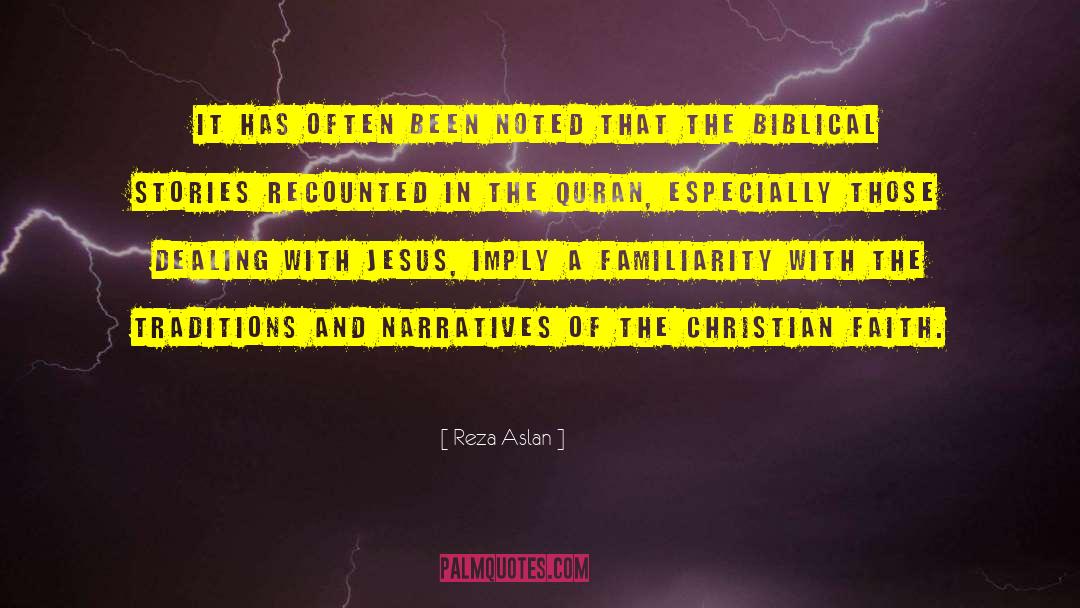 Biblical Stories quotes by Reza Aslan