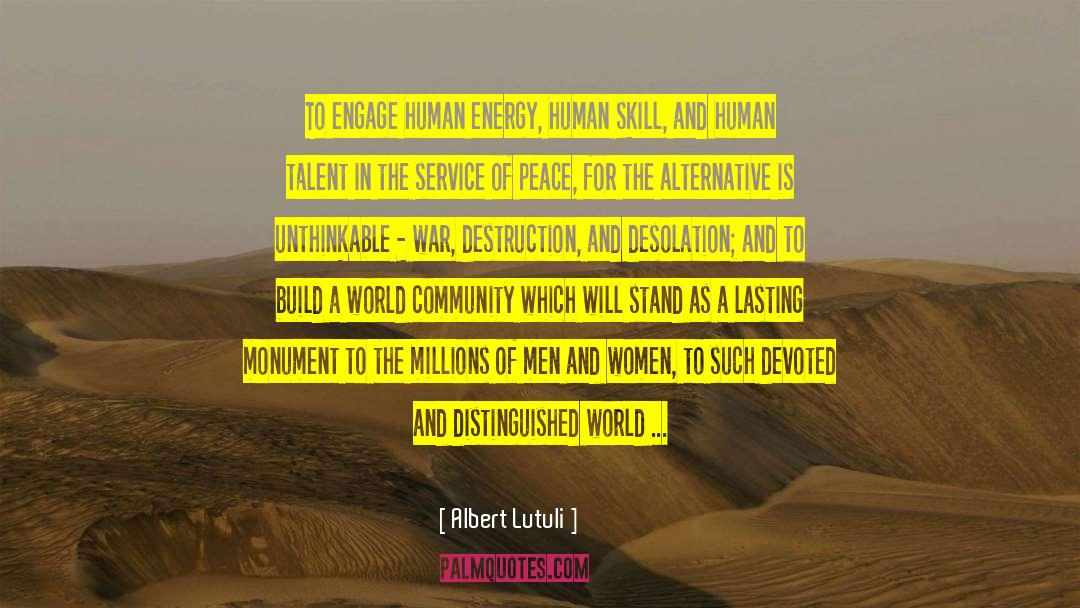 Biblical Women quotes by Albert Lutuli