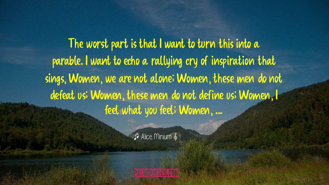 Biblical Women quotes by Alice Minium