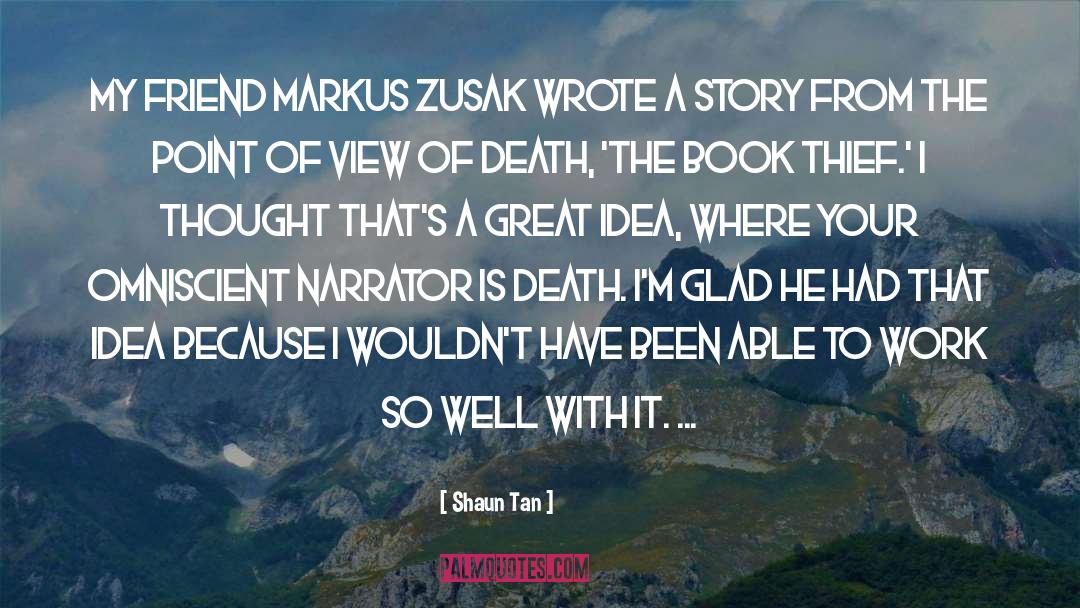 Biblioklept Book Thief quotes by Shaun Tan