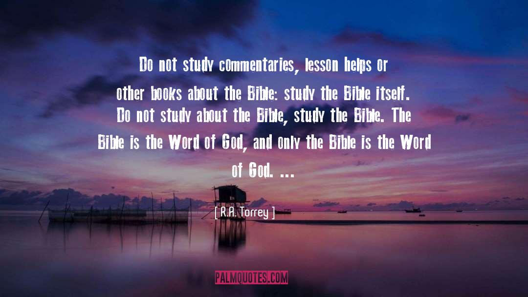 Biblos Bible Commentary quotes by R.A. Torrey
