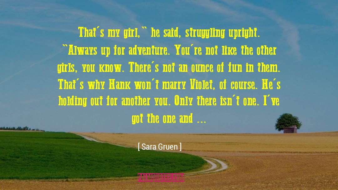Bicycle Adventure quotes by Sara Gruen