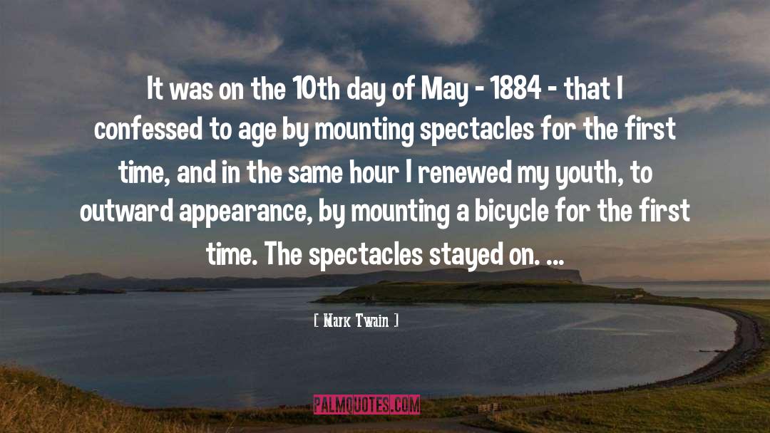 Bicycle quotes by Mark Twain