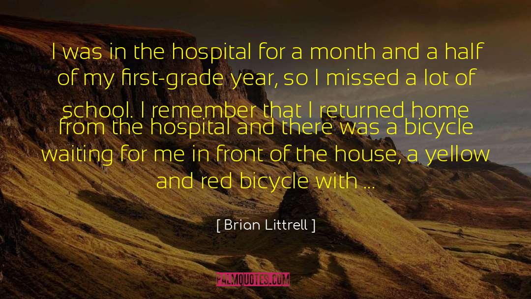 Bicycle quotes by Brian Littrell