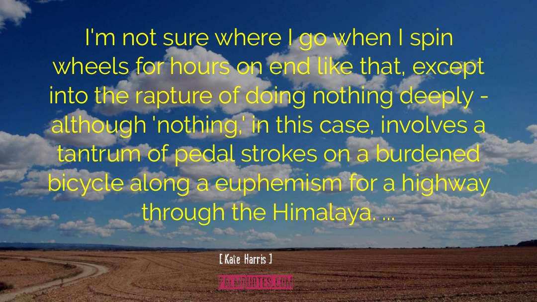 Bicycle Touring quotes by Kate  Harris