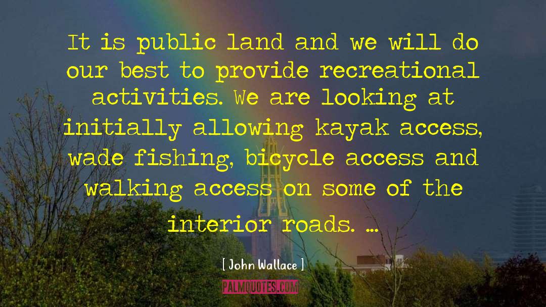 Bicycle Touring quotes by John Wallace
