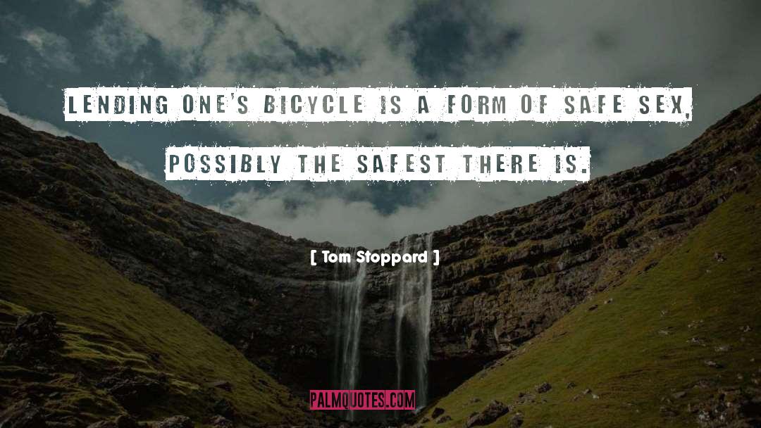Bicycles quotes by Tom Stoppard