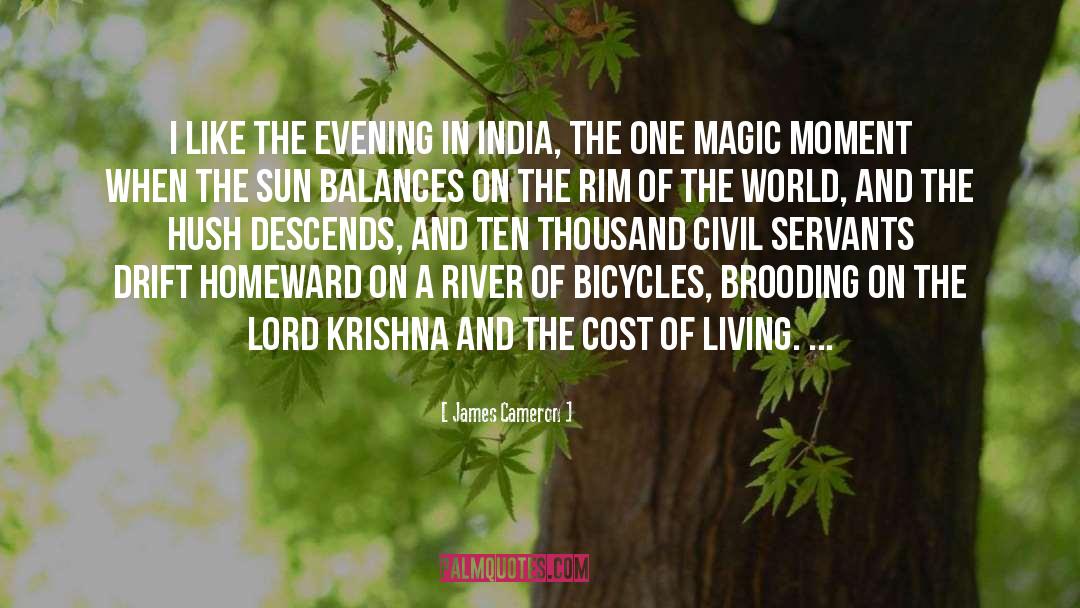 Bicycles quotes by James Cameron