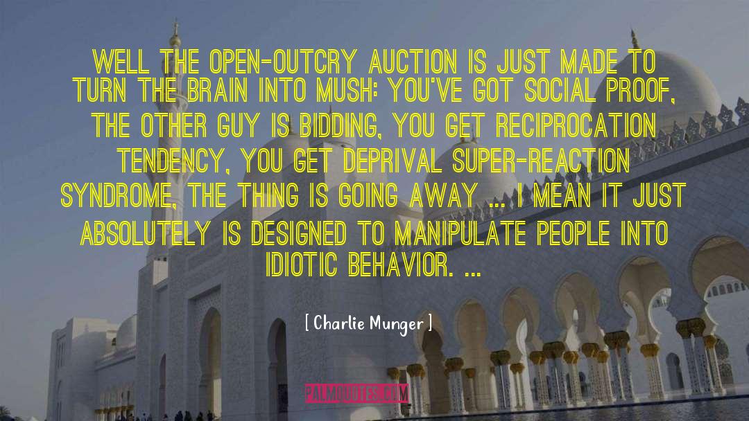 Bidding quotes by Charlie Munger