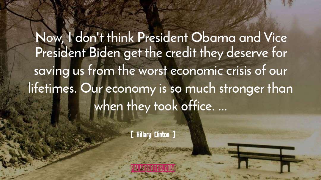 Biden quotes by Hillary Clinton