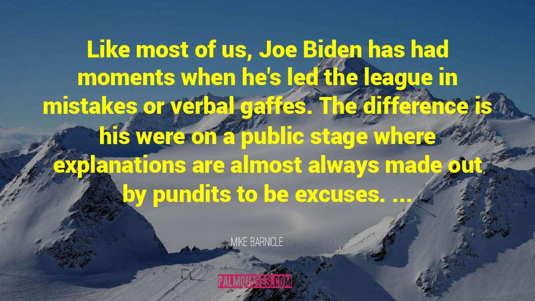 Biden Winning quotes by Mike Barnicle