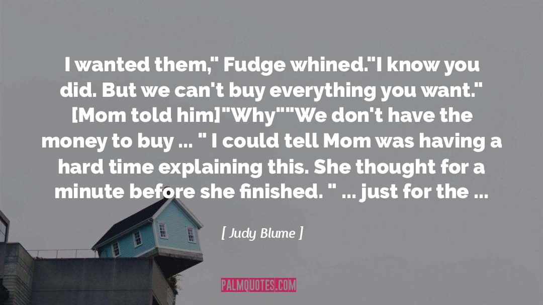 Biding Time quotes by Judy Blume