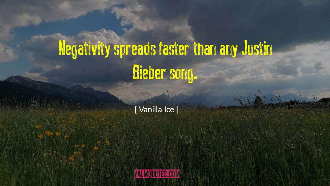 Bieber quotes by Vanilla Ice