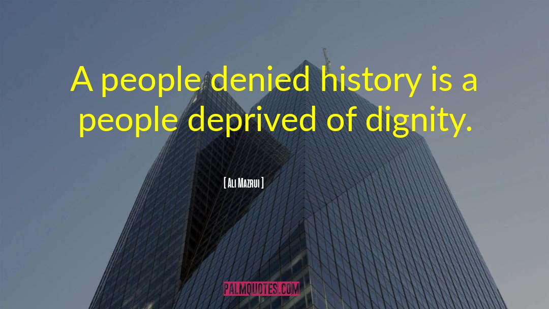 Bielefeldt History quotes by Ali Mazrui