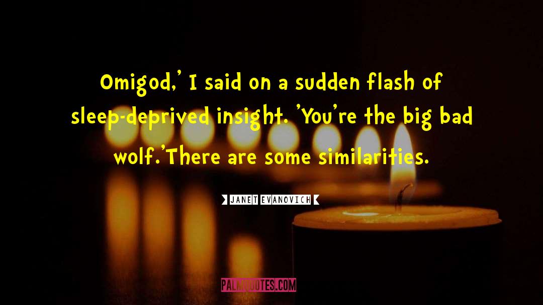 Big Bad Wolf quotes by Janet Evanovich