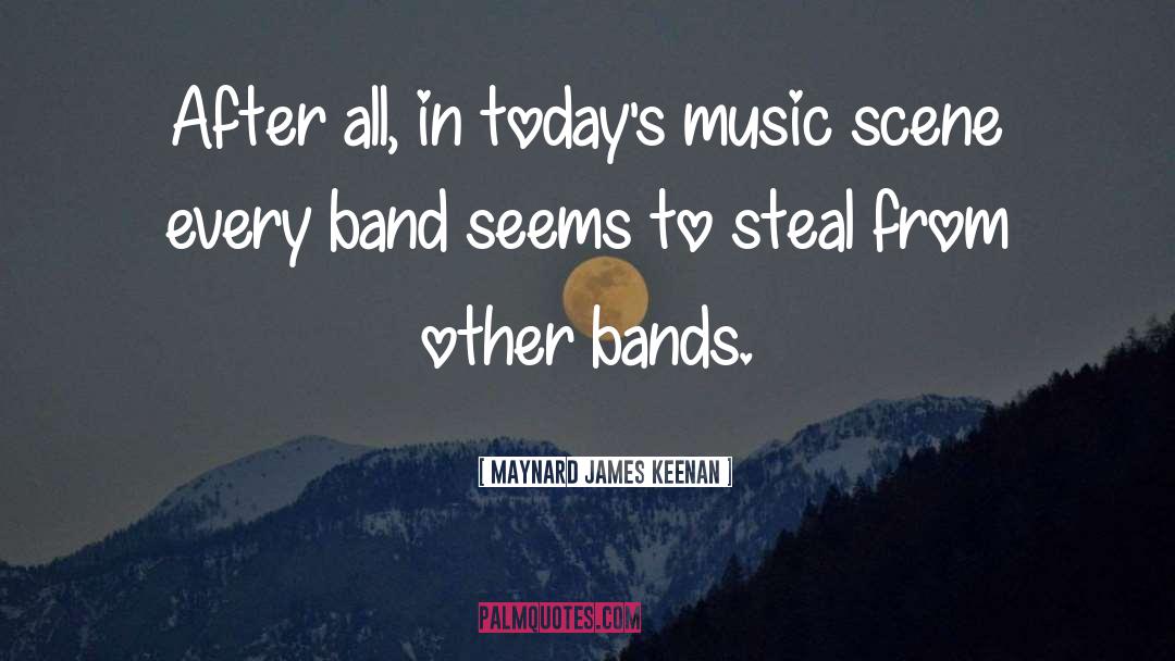Big Band Music quotes by Maynard James Keenan