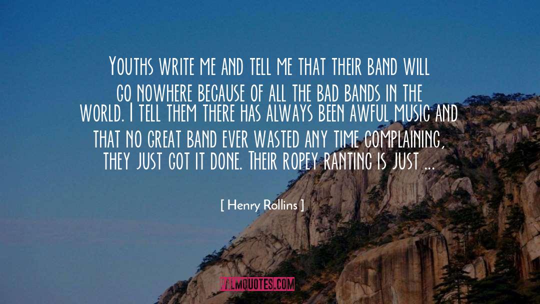 Big Band Music quotes by Henry Rollins