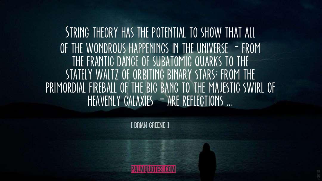 Big Bang Theory In Creation quotes by Brian Greene