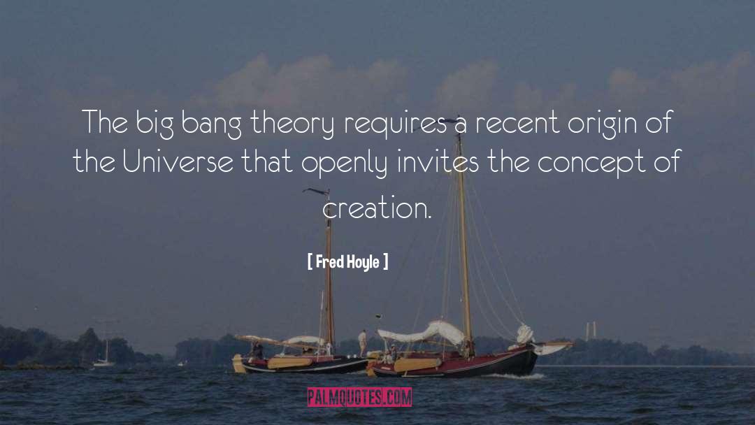 Big Bang Theory quotes by Fred Hoyle