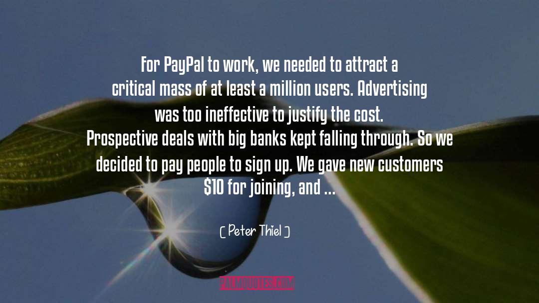 Big Banks quotes by Peter Thiel