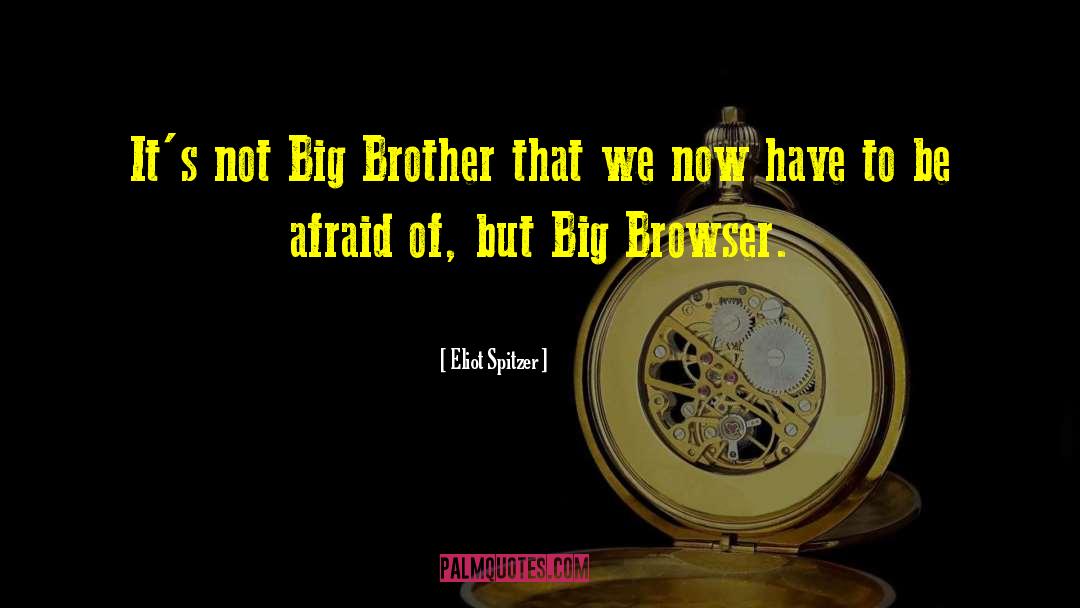 Big Brother And Little Sister Bond quotes by Eliot Spitzer