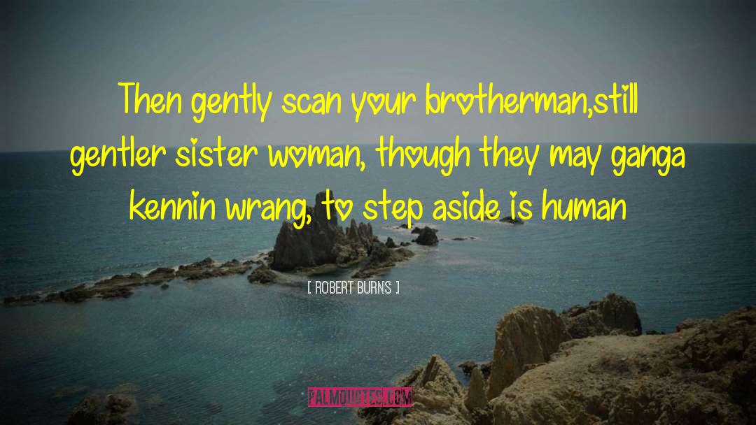 Big Brother And Little Sister Bond quotes by Robert Burns