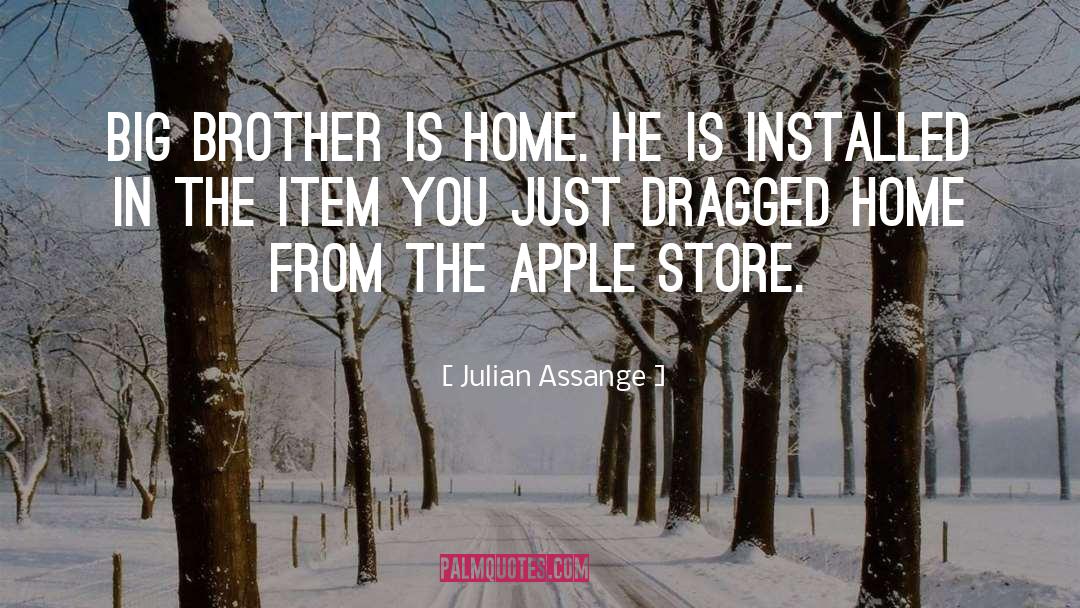 Big Brother Is Watching quotes by Julian Assange