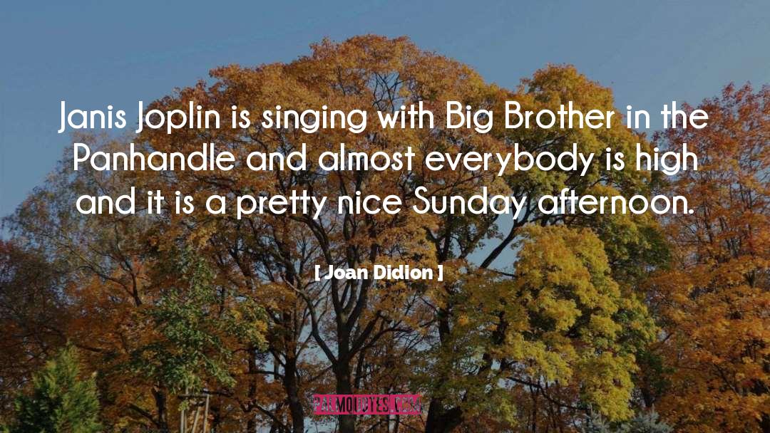 Big Brother quotes by Joan Didion
