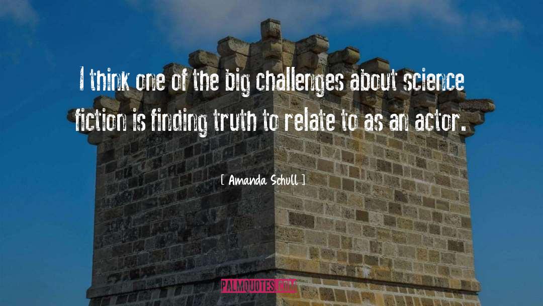 Big Challenges quotes by Amanda Schull