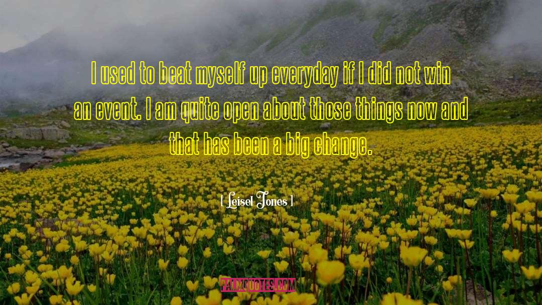 Big Changes quotes by Leisel Jones