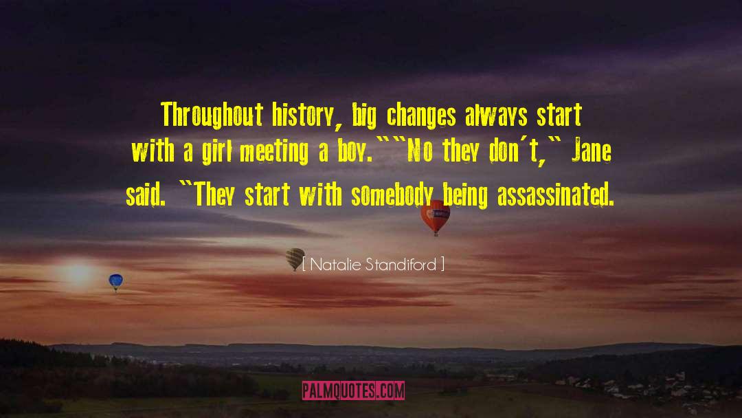 Big Changes quotes by Natalie Standiford