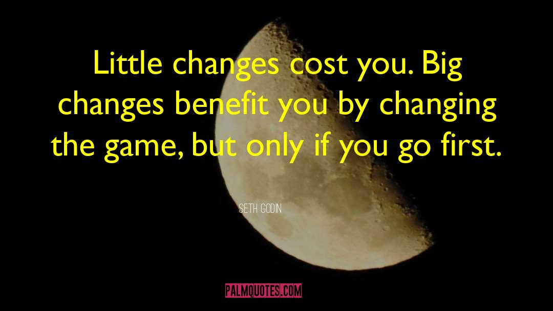 Big Changes quotes by Seth Godin