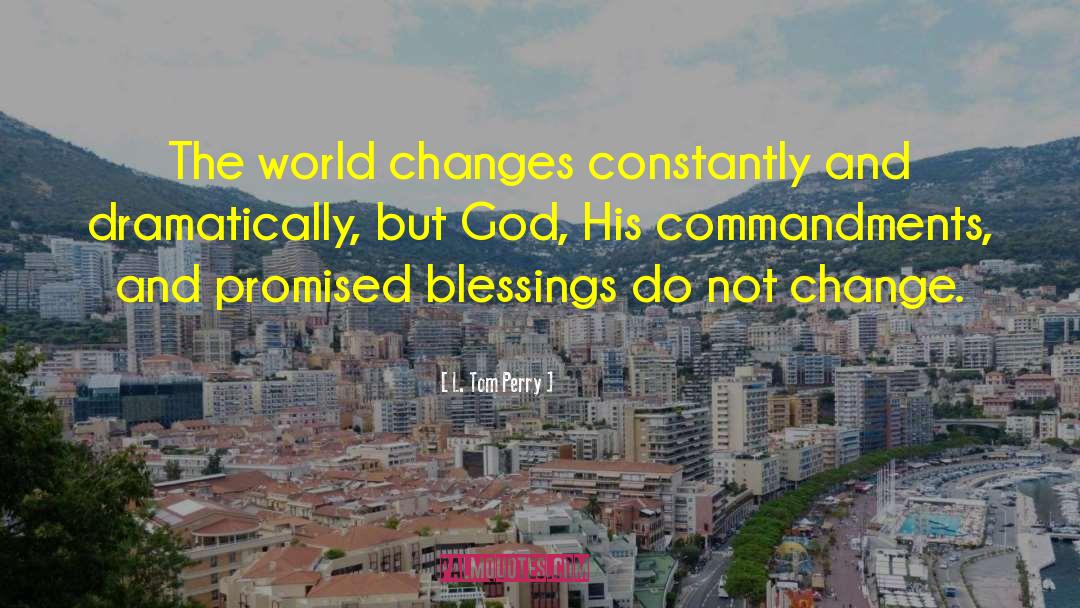 Big Changes quotes by L. Tom Perry