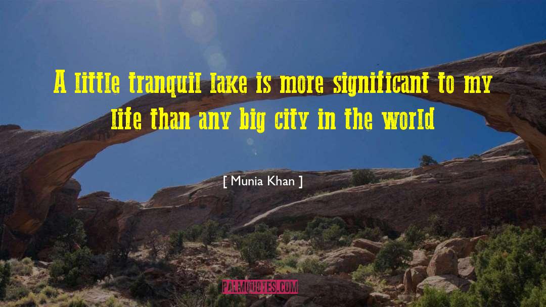 Big City quotes by Munia Khan