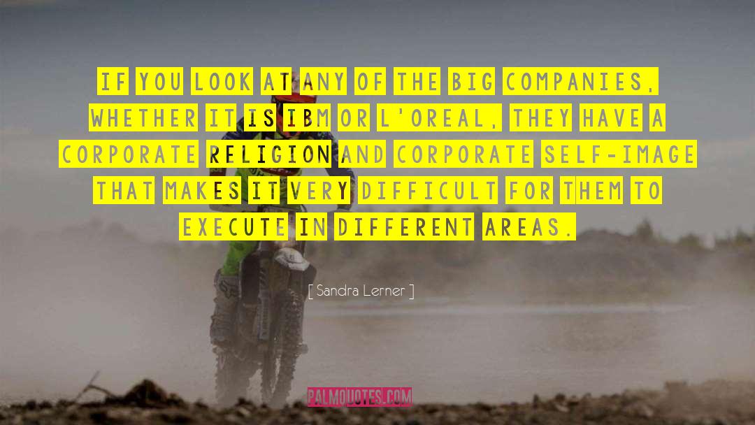 Big Companies quotes by Sandra Lerner