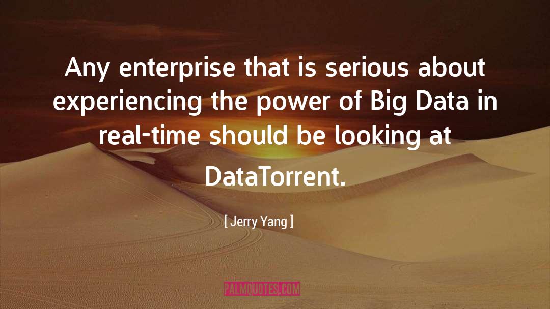 Big Data quotes by Jerry Yang