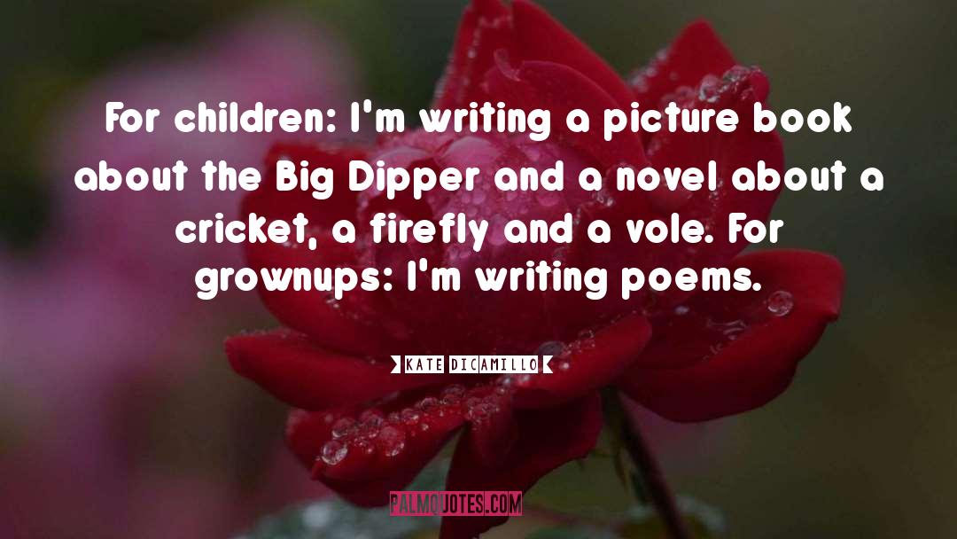 Big Dipper quotes by Kate DiCamillo