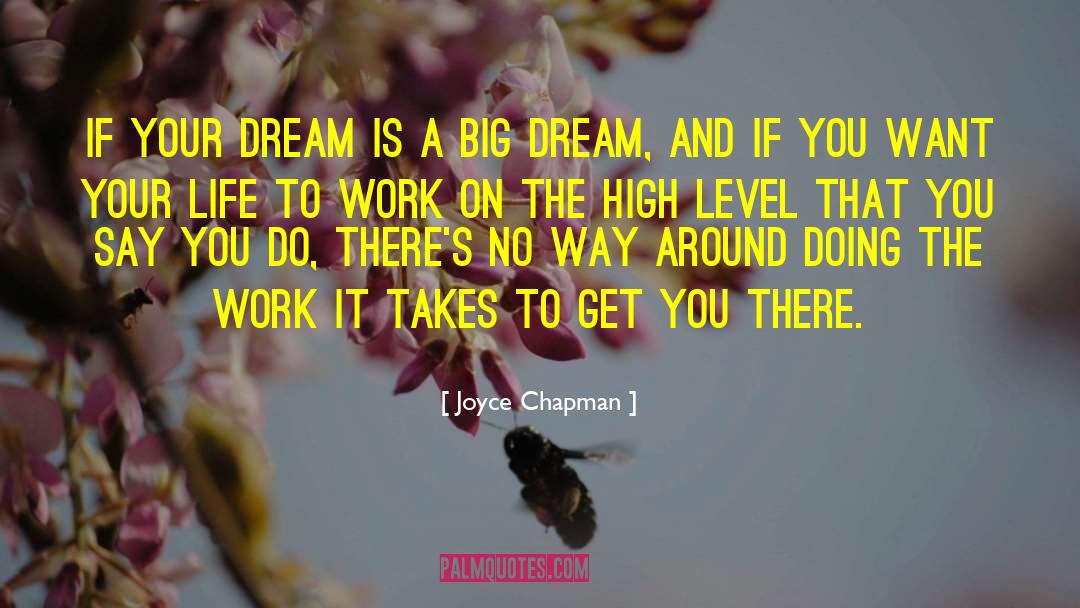 Big Dream quotes by Joyce Chapman