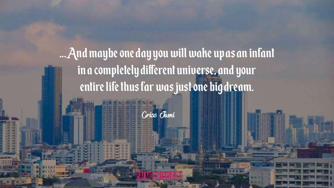 Big Dream quotes by Criss Jami