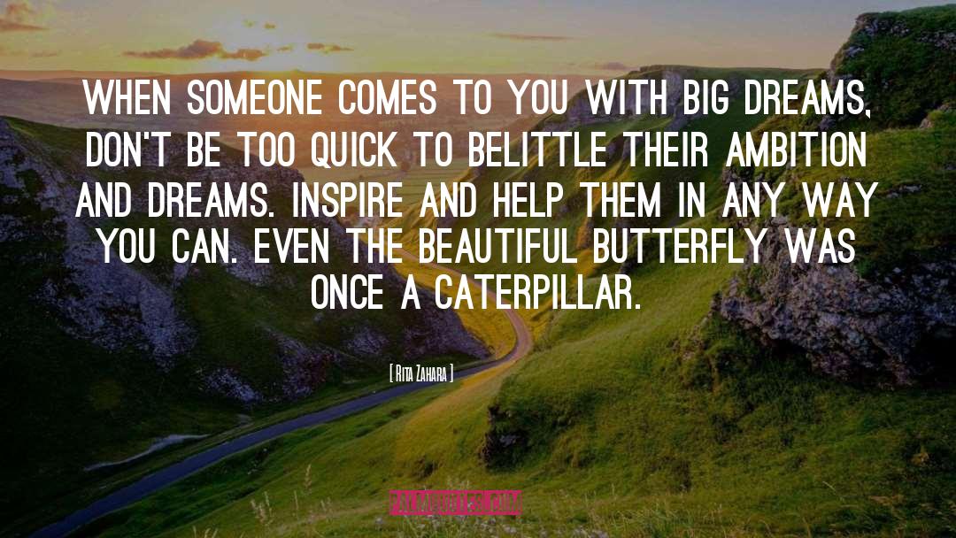 Big Dreams quotes by Rita Zahara